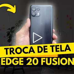 Moto Edge 20 Fusion com Tela Quebrada: Vale a Pena Consertar? Veja o Resultado!