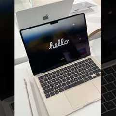 Apple MacBook Air Unboxing #unboxing #apple #iphone #macbook #shortsvideo