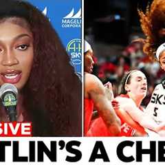 SHE ATTACKED ME! Angel Reese GOES OFF On Caitlin Clark FLAGRANT Foul!