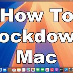 How To Quickly & Easily Lockdown Your Mac Using A Feature Built Into macOS | A Quick & Easy ..