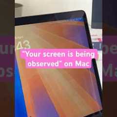 Is someone really watching your screen? 😱
