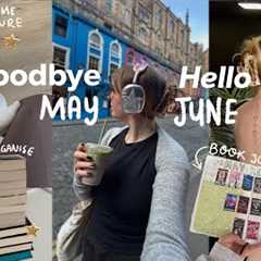 MONTHLY RESET 💐 Spring Summer, wardrobe clear out, book organisation, reading journal & chatty ..
