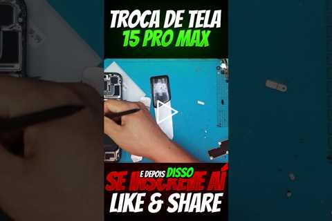 iPhone 15 Pro Max Quebrou a Tela! Veja Quanto Custou o Reparo