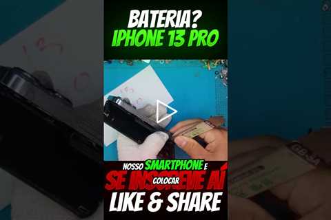 iPhone 13 Pro com Bateria Estufada: Perigo Real? Veja o Conserto!