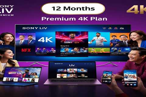 Sony Liv Premium 4K Plan 12 Months