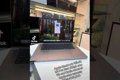 Apple Macbook pro 16 M 1 pro max 32gb ram /1tb ssd #applemacbook #laptopchoice