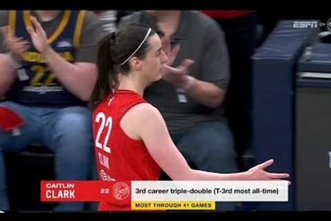 Caitlin Clark Makes HISTORY AGAIN With RECORD BREAKING Triple Double With Indiana Fever | WNBA