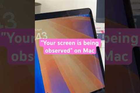Is someone really watching your screen? 😱