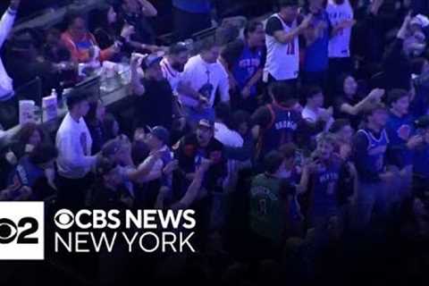 Knicks'' stunning comeback win in Game 3 electrifies watch party at MSG