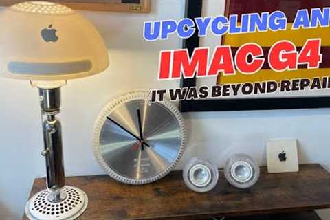 Upcycling a broken Apple iMac G4 😊