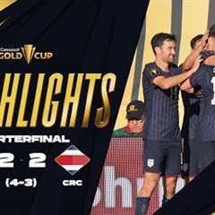 United States 2-2 Costa Rica | Gold Cup 2025 | Quarterfinals
