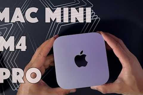 Mac Mini M4 PRO Unboxing - FRIST LOOK