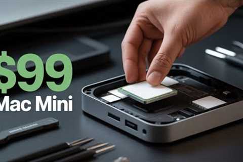 I Upgraded My $99 Mac Mini with a 10x Faster SSD