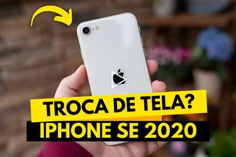 Achei que tinha PERDIDO meu iPhone SE 2020... mas o conserto MUDOU TUDO!