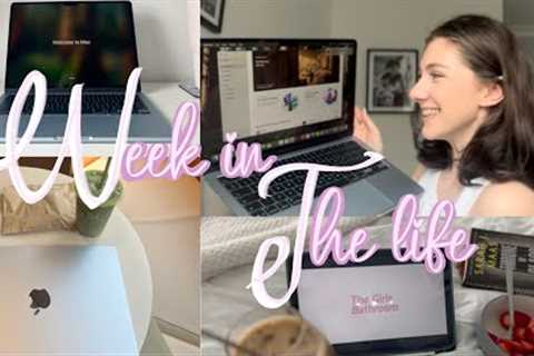 Week in the life + New MacBook Air unboxing | AmyJane