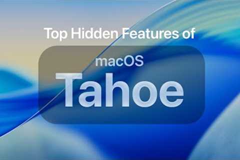 Introducing macOS Tahoe 26: Top Hidden Features & Ultimate Game-Changer for 2025! 🚀 ..