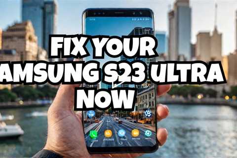 Smashed Samsung S23 Ultra Screen? Here's Where to Get It Fixed Fast in Sydney CBD