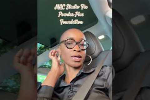 #1 Goes to MAC Pressed Powder !! Bald and beautiful! #studiofixplus #makeup #nc55 #beauty #baldhead