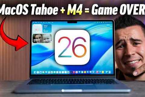 macOS Tahoe created a BEAST - $850 M4 MacBook Air Review