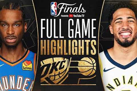 #1 THUNDER at #4 PACERS | NBA FINALS GAME 6 HIGHLIGHTS | June 19, 2025