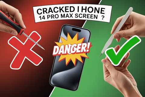 Cracked iPhone 14 Pro Max Screen? Here’s How to Fix It Properly