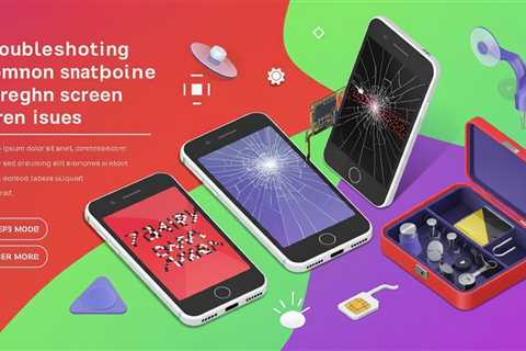 Troubleshooting Common Smartphone Screen Issues