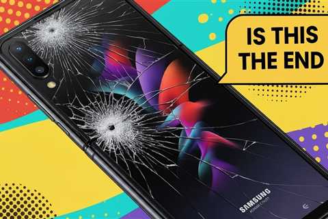 Is This The End? Samsung Galaxy Z Fold 5 Screen Damage Diagnosis