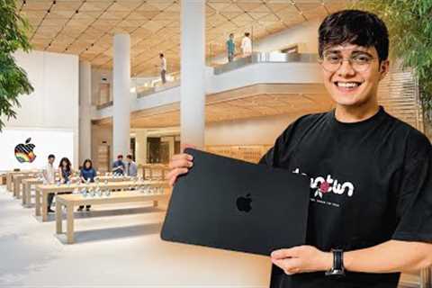 Unboxing M4 MacBook Air at India''s First Apple Store | New MacBook Air Unbcxing | Apple Store BKC