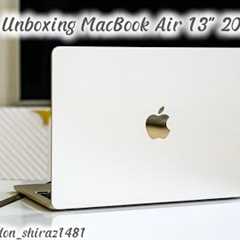 Unboxing MacBook Air 13M4 Silver colour 2025 #macbook#apple#unboxing #macbookair2025 #laptop#silver