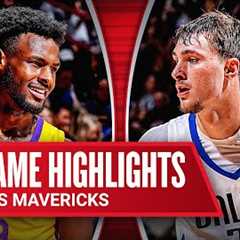 LAKERS vs MAVERICKS | NBA SUMMER LEAGUE | FULL GAME HIGHLIGHTS | July 10, 2025