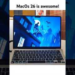 MacOs 26 got some pretty amazing changes !! #macos #apple #wwdc #ios #macbook #mac