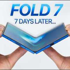 Samsung Galaxy Z Fold 7 Review: 1 Week Later - ALMOST Perfect!