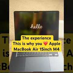 Do you love Apple? MacBook Air 15Inch M4 #Mac #Laptop #unboxing #Gadgets #Love #Geek #MacOS #Chennai