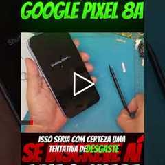 PIXEL 8A COM TELA QUEBRADA! Vale a pena consertar? Veja o que descobri!