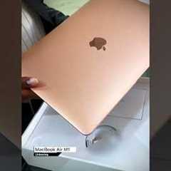 Gold MacBook Air M1 Unboxing