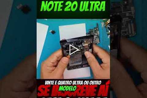 Samsung Note 20 Ultra Quebrou! Veja o Resultado Incrível Após o Conserto da Tela
