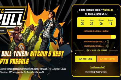 BTC BULL Presale Nearing Completion – An Overview Before Token Launch