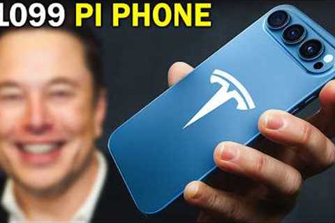 End Of Apple! Elon Musk''s LEAKED Tesla Pi Phone 2026 Is A HotCake For $1099! Exclusive Techs!