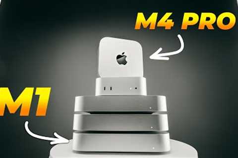 ULTIMATE Mac Mini Comparison - M1 vs M2 vs M2 Pro vs M4 vs M4 Pro