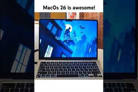 MacOs 26 got some pretty amazing changes !! #macos #apple #wwdc #ios #macbook #mac