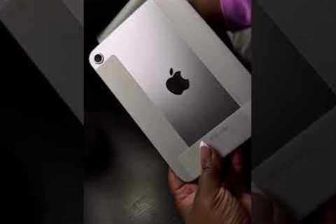 iPad Mini Purple Unboxing 💜 #aesthetic #apple #ipad #ipadmini7 #shortsfeed #shortvideo #unboxing