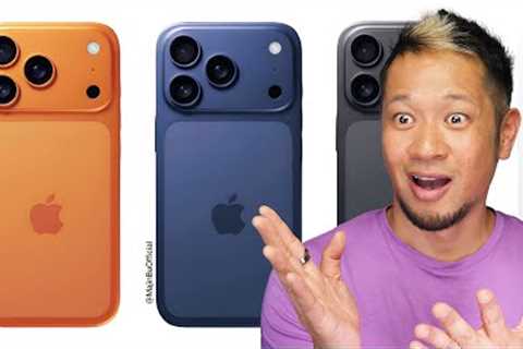 Entire iPhone 17 Lineup Colors Revealed! M5 MacBook Pro & Smart Home Hub Pushed To 2026