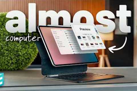 The iPad Now Is ALMOST a Computer