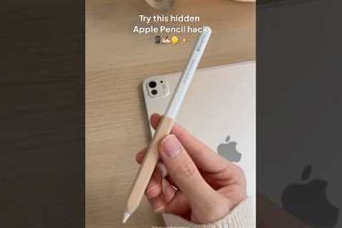 Try this Apple Pencil Pro hack! ✏️🤯👀 #ipad #applepencil #applepencilpro #ipadtutorial #ipadtips
