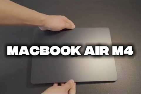 Impulsive purchase of the new MacBook Air M4 | Unboxing | Yamada Denki | Quick Vlog