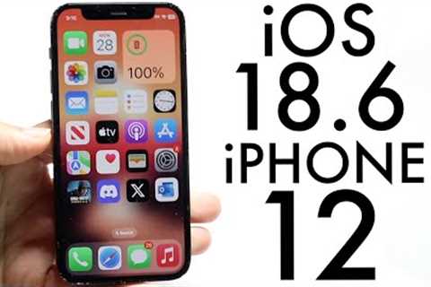 iOS 18.6 On iPhone 12! (Review)