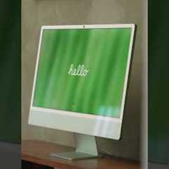Apple iMac M4 ASMR Unboxing 💚