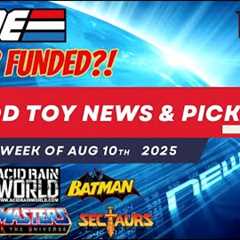 BREAKING NEWS FOR ACTION FIGURES /HAUL AUG 10th ACID RAIN 1/12 scale! BATMOBILE! SNOWCAT FUNDED?!?!