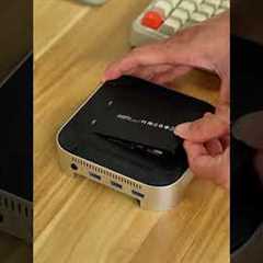 ACASIS 40Gbps Mac mini M4 Dock with NVMe 2-bay SSD Enclosure