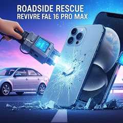 Roadside Rescue: Reviving a Smashed iPhone 16 Pro Max